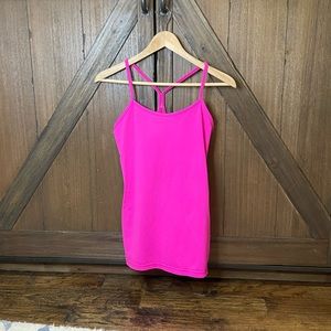Lululemon Magenta Power Y Tank